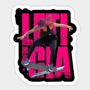 Leticia Bufoni Sticker